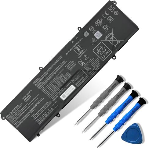 70Wh C31N2105 استبدال بطارية الكمبيوتر المحمول ASUS VivoBook 14X OLED X1403ZA VivoBook S 16X M5602QA S5602ZA S1503QA S3502ZA S5402ZA S5602ZA K6602HE M6500QF F1603ZA Series 0B200-04140000 11.61 فولت 5895 مللي أمبير in Kuwait