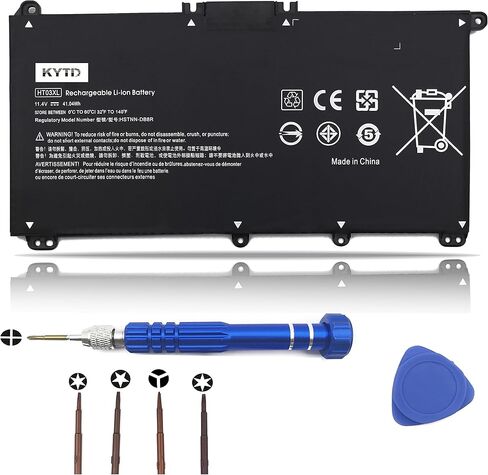 HT03XL L11119-855 Battery for HP Pavilion 14-CE 14-CF 14-DF 15-CS 15-DA 15-DB 15-DW 17-by 17-CA Series 14M-DH0003DX 14M-DH1003DX 15T-CS200 15-DY0013DX 15-DY1023DX 15-DY1751MS 15-CS3073CL in Saudi Arabia