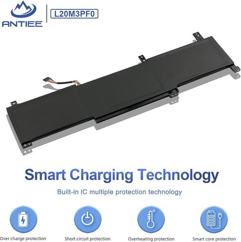 ANTIEE L20M3PF0 Laptop Battery for Lenovo IdeaPad 3-14ITL6 3-15ITL6 3-17ITL6 / S14 V14 V15 V17 G2-ITL G3-IAP / K14 Series L20C3PF0 L20L2PF0 L20L3PF0 L20B2PF0 L20M2PF8 L20M2PF0 L20C2PF0 11.1V 45Wh in Saudi Arabia