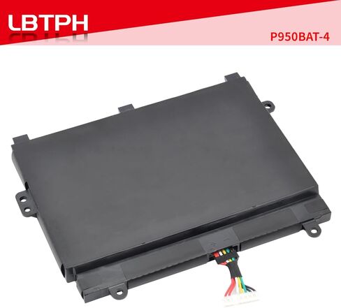 P950BAT-4 استبدال بطارية الكمبيوتر المحمول المتوافقة مع Clevo P950HP6 Sager NP8950 Series 6-87-p950s-52b01 15.2V 55Wh in Kuwait