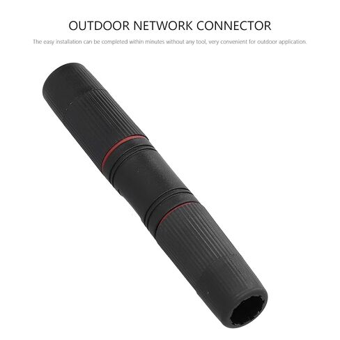 2Pcs Waterproof RJ45 Coupler 8 Pin Outdoor Network Connector Outdoor Ethernet Coupler for CAT6 CAT5E CAT5 Network Cable in Saudi Arabia