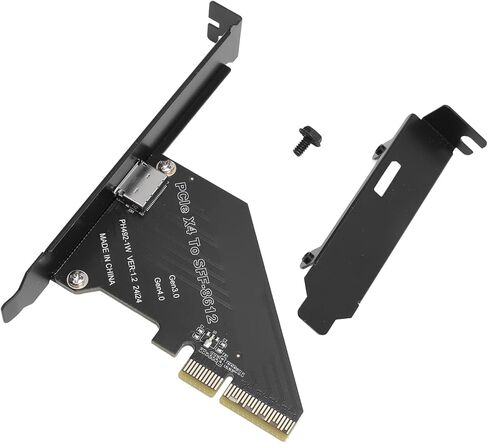 بطاقة محول GOWENIC PCIe 4.0 X4 إلى Oculink SFF-8612، بطاقة رسومات خارجية SFF-8611، بطاقة NVMe SSD 64 جيجابت في الثانية مع دعم التمهيد، بطاقة رسومات خارجية لوحدة معالجة الرسومات NVMe SSD in Kuwait