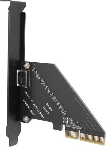 بطاقة محول GOWENIC PCIe 4.0 X4 إلى Oculink SFF-8612، بطاقة رسومات خارجية SFF-8611، بطاقة NVMe SSD 64 جيجابت في الثانية مع دعم التمهيد، بطاقة رسومات خارجية لوحدة معالجة الرسومات NVMe SSD in Kuwait