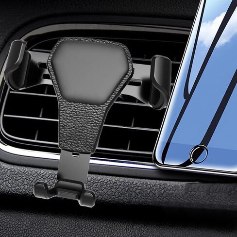 Phone Holder for Car, Air Vent Car Mount Premium Universal Phone Holders Car Phone Holder Mount, Cell Phone Stand for iPhone, Galaxy, Google, and All Other Smartphones Car Accessories in Saudi Arabia