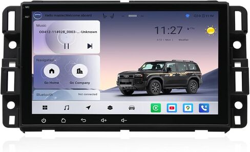 راديو سيارة Android 12 لسيارة Chevy Silverado/Tahoe & GMC Sierra/Yukon، 8 بوصات 1280×720P QLED تعمل باللمس ستيريو، 4+64 جيجابايت 8 النواة، CarPlay اللاسلكي/Android Auto، BT 5.0، 5G WiFi/4G LTE، التوصيل والتشغيل in Kuwait
