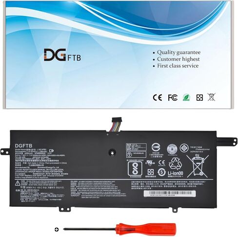 بطارية DGFTB L16C4PB3 L16M4PB3 L16L4PB3 متوافقة مع Lenovo IdeaPad 720S-13ARR 720S-13IKB Series 5B10N00766 5B10N00765 5B10N03289 (7.68V 48Wh/6268mAh) in Saudi Arabia