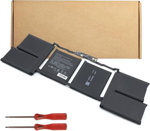 بطارية كمبيوتر محمول A2113 A2141 متوافقة مع جهاز MacBook Pro مقاس 16 بوصة A2141 (إصدار 2019) EMC 3347، تناسب MVVJ2xx/A MVVK2xx/A MVVL2xx/A MVVM2xx/A in Saudi Arabia
