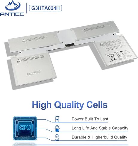 G3HTA023H G3HTA024H Keyboard Battery Compatible with Microsoft Surface Book 1 Model 1703 1704 1705 13.5-inch Keyboard G3HTA048H G3HTA021H (Not Fits for Book 1 Screen) in Saudi Arabia
