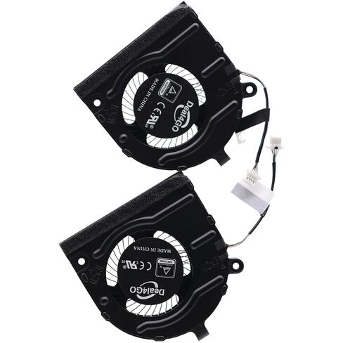 Deal4GO 2-Pack CPU GPU Graphics Cooling Fan 3XMFX 03XMFX Replacement for Dell Inspiron 13 5330 5320 & Vostro 13 5320 in Saudi Arabia