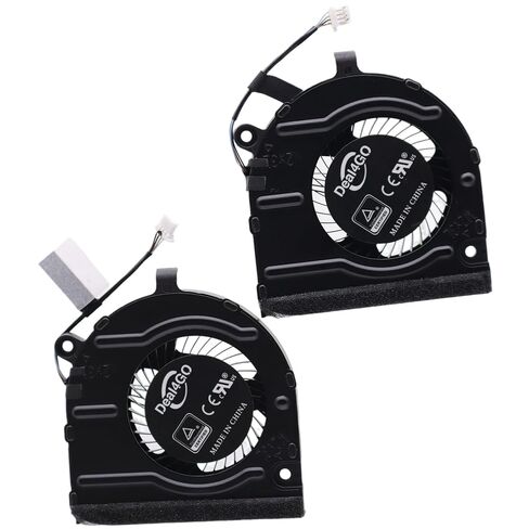 Deal4GO 2-Pack CPU GPU Graphics Cooling Fan 3XMFX 03XMFX Replacement for Dell Inspiron 13 5330 5320 & Vostro 13 5320 in Saudi Arabia