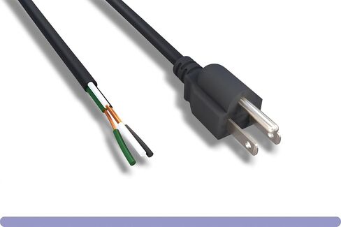 RiteAV - 14 AWG NEMA 5-15P Pigtail (Heavy Duty Appliance and Power Tool Cord) 6 Feet in Saudi Arabia