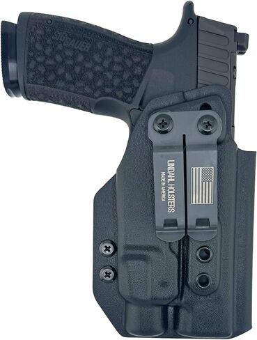 Lindahl Holster IWB Kydex لـ Sig P365 Fuse + TLR-7 HLX - يناسب وحدة Fuse/Macro Grip فقط - ليس للأضواء الفرعية TLR-7 - حمل مخفي - بصري في الولايات المتحدة الأمريكية in Kuwait