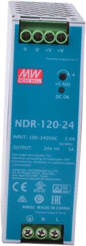 GFZ NDR-120-24 24V 5A 120W تحويل التيار الكهربائي AC إلى DC محول للمعدات الصناعية وإضاءة LED وأنظمة الدوائر التلفزيونية المغلقة in Kuwait