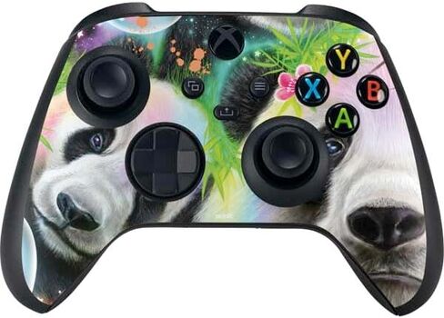 Skinit Decal Gaming Skin Compatible with Xbox Series X Controller - Officially Licensed Gothic Woman and Death Moth Butterflies by Sarah Richter Design in Saudi Arabia