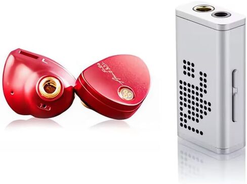 سماعة رأس Moondrop ARIA 2 RED+Dawn Pro داخل الأذن مع مضخم صوت سماعة الرأس DSD512 PCM 32Bit384 كيلو هرتز Dual CS43131 3.5 مم 4.4 مم in Kuwait