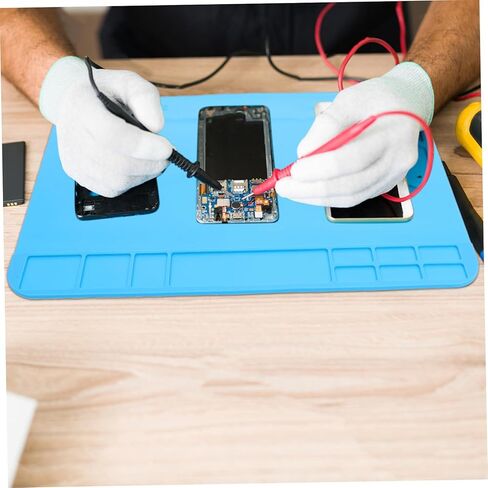 TEHAUX Silicone Soldering Mat Large Work for Electronics Repair Design Stylish Color for Soldering and Maintenance Activities in Saudi Arabia