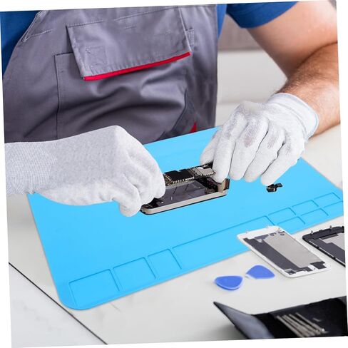 TEHAUX Silicone Soldering Mat Large Work for Electronics Repair Design Stylish Color for Soldering and Maintenance Activities in Saudi Arabia