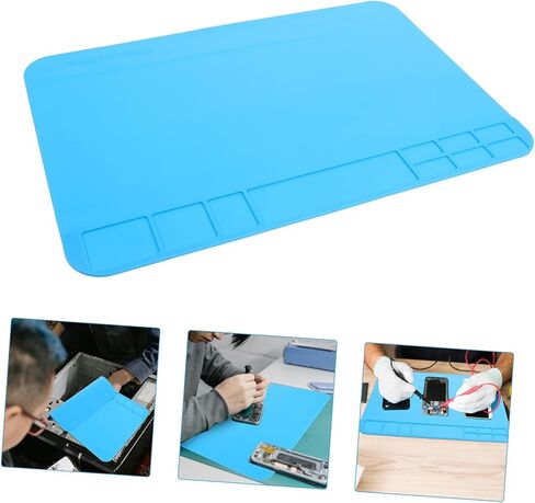 TEHAUX Silicone Soldering Mat Large Work for Electronics Repair Design Stylish Color for Soldering and Maintenance Activities in Saudi Arabia