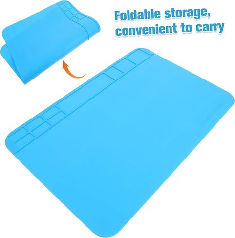 TEHAUX Silicone Soldering Mat Large Work for Electronics Repair Design Stylish Color for Soldering and Maintenance Activities in Saudi Arabia