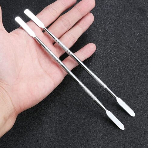 قطعتان من أداة فك الفتح الطويلة من الفولاذ المقاوم للصدأ ذات طرفين عصا إصلاح Spudger للهواتف المحمولة والأجهزة اللوحية وأجهزة الكمبيوتر المحمولة خفيفة الوزن ومتينة وسهلة الاستخدام in Saudi Arabia