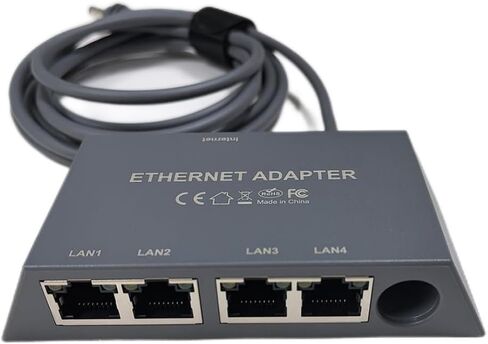 لمحول Starlink Gen3/Mini Ethernet مع 4 منافذ RJ45، منافذ متعددة لمحول Starlink Ethernet مع شبكة خارجية سلكية in Kuwait