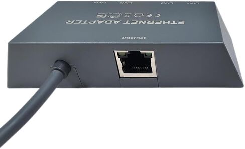 لمحول Starlink Gen3/Mini Ethernet مع 4 منافذ RJ45، منافذ متعددة لمحول Starlink Ethernet مع شبكة خارجية سلكية in Kuwait