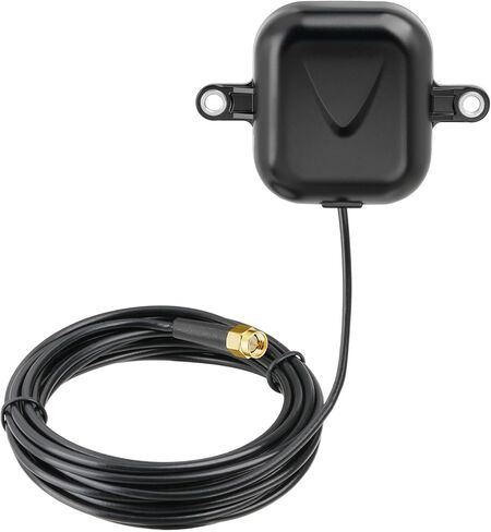 Bingfu Active GPS + BD نظام ملاحة السيارة المزدوج SMA هوائي 28dB كسب هوائي تحديد المواقع عبر الأقمار الصناعية مع كابل RG174 10 قدم للمركبات in Kuwait