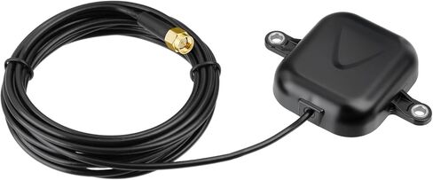 Bingfu Active GPS + BD نظام ملاحة السيارة المزدوج SMA هوائي 28dB كسب هوائي تحديد المواقع عبر الأقمار الصناعية مع كابل RG174 10 قدم للمركبات in Kuwait