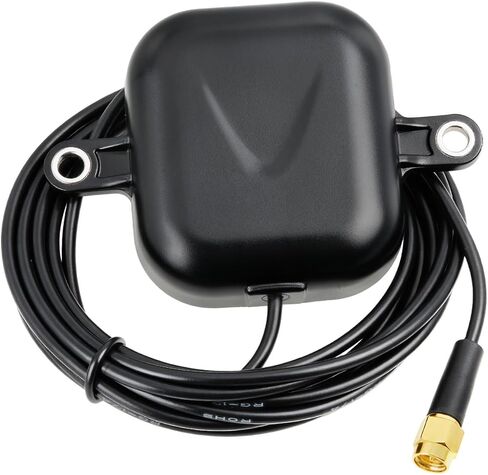 Bingfu Active GPS + BD نظام ملاحة السيارة المزدوج SMA هوائي 28dB كسب هوائي تحديد المواقع عبر الأقمار الصناعية مع كابل RG174 10 قدم للمركبات in Kuwait