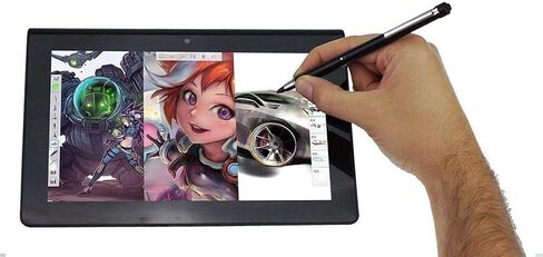 Broonel Black Fine Point Digital Active Stylus Pen Compatible with The Fire Tablet with Alexa, 8" Display, 8 GB, Black, Blue, Magenta, Tangerine in Saudi Arabia