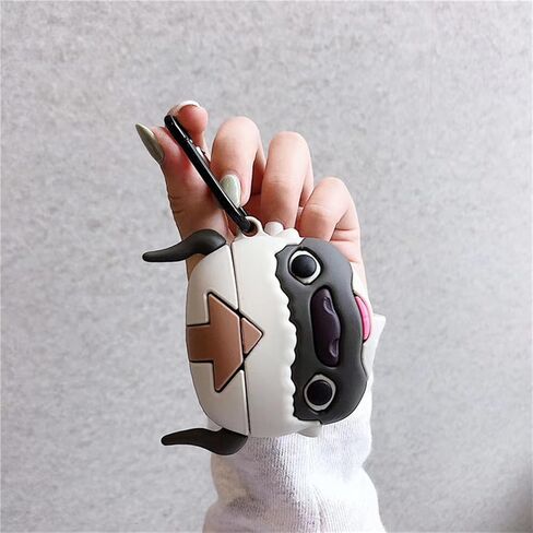 for AirPods 4 Case Cute,Funny 3D Cartoon Anime Animals Creative Design,Kawaii Silicone Soft Shell Earbuds Protective Cover for Girls Boys (C) in Saudi Arabia