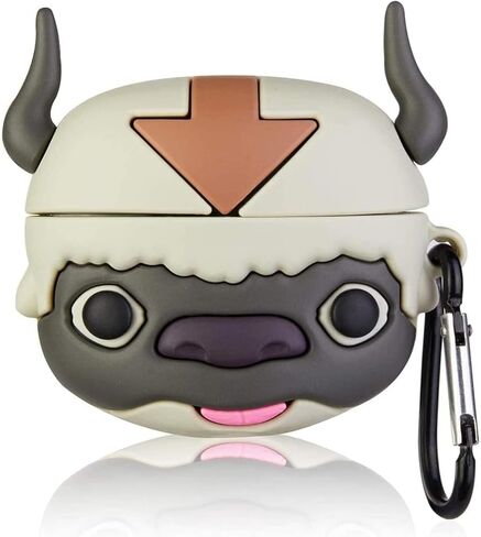 for AirPods 4 Case Cute,Funny 3D Cartoon Anime Animals Creative Design,Kawaii Silicone Soft Shell Earbuds Protective Cover for Girls Boys (C) in Saudi Arabia