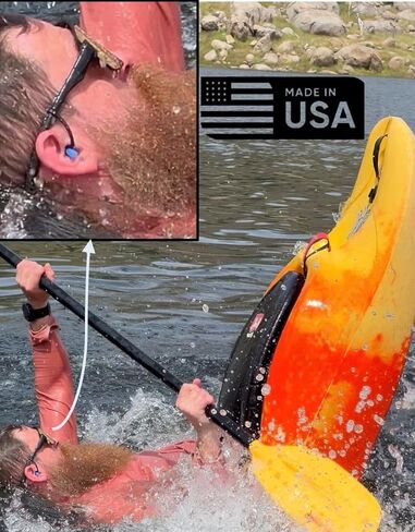 PodSTRAP™ – Silicone Strap Accessory for Securing Wireless Earbuds, Black – Manufactured in The USA –Patents Pending in Saudi Arabia