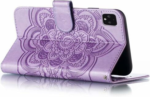 for Google Pixel 4 Case Wallet with Card Holder Kickstand Magnetic Soft Leather Flip Fold Case for Google Pixel 4 Cover (Purple) in Saudi Arabia