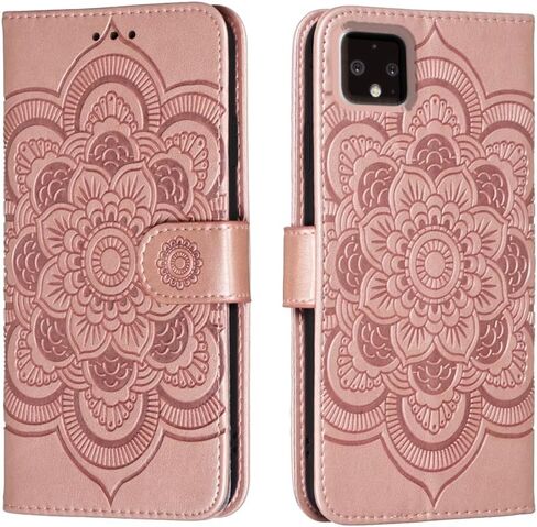 for Google Pixel 4 Case Wallet with Card Holder Kickstand Magnetic Soft Leather Flip Fold Case for Google Pixel 4 Cover (Purple) in Saudi Arabia