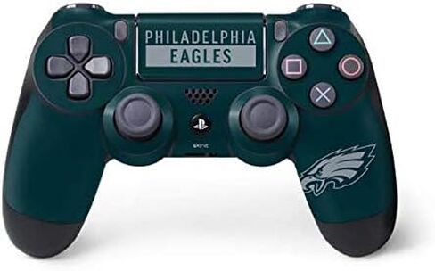 Skinit Decal Gaming Skin Compatible with PS4 Controller - Officially Licensed NFL Philadelphia Eagles Green Performance Series Design in Saudi Arabia