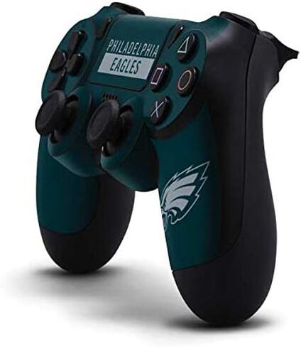 Skinit Decal Gaming Skin Compatible with PS4 Controller - Officially Licensed NFL Philadelphia Eagles Green Performance Series Design in Saudi Arabia