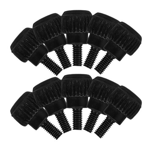 Artibetter 24pcs Black PC Thumb Screws 6-32 Thread Mounting Hardware Set for Computer Case Power Supply Pci Slot Repair and Maintenance in Saudi Arabia