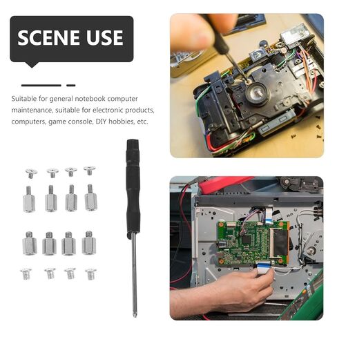 DOITOOL M.2 Solid State Drive Screw Kit Stainless Steel Mounting Screws Standoffs for Computer Repair and Motherboard Installation Compatible Nvme Drives Random Style in Saudi Arabia