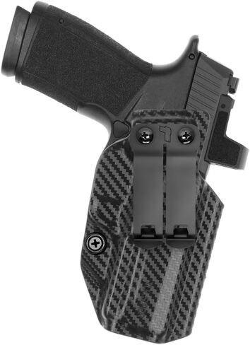 Tulster IWB Profile+ Kydex Holster في اليد اليمنى يناسب: Sig P365 XMACRO | متوافق بصريًا داخل ملحق حزام الخصر المخفي in Kuwait