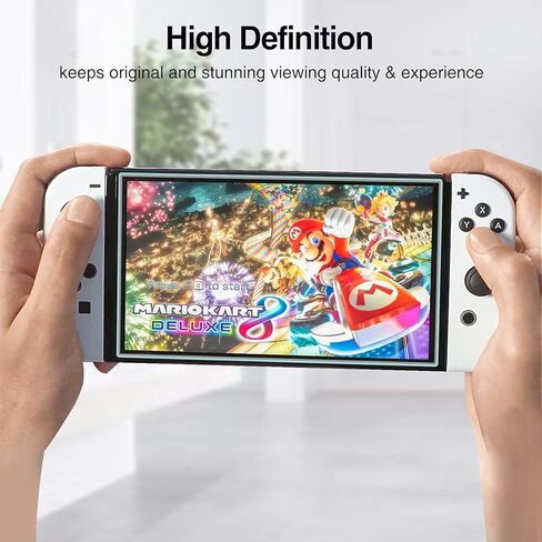 ProCase [3 Pack] Screen Protector Compatible with Nintendo Switch OLED 2021 Bundle with Carrying Case for Nintendo Switch OLED Model & Nintendo Switch in Saudi Arabia