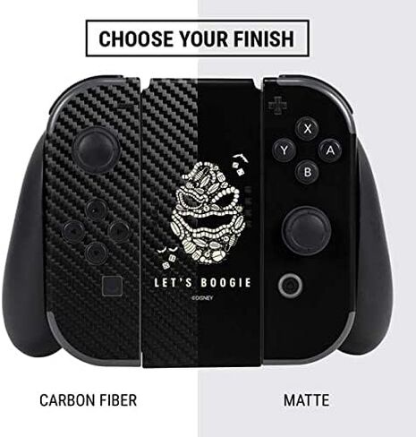 ملصق Skinit المخصص للألعاب متوافق مع حزمة Nintendo Switch - مرخص رسميًا من Disney Lets Boogie Design in Saudi Arabia