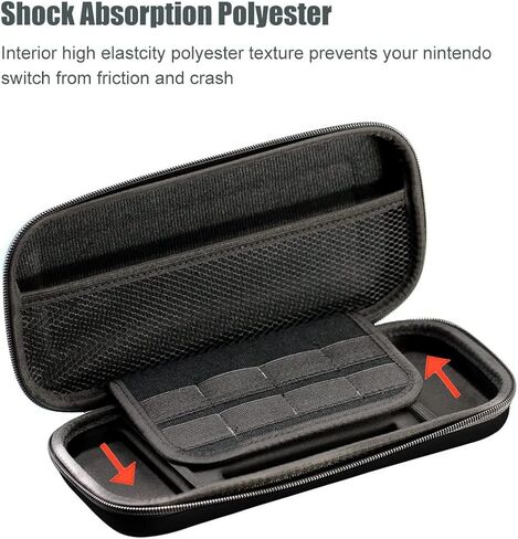 ProCase 3-Pack Screen Protector for Nintendo Switch OLED 2021 with Carrying Case in Saudi Arabia