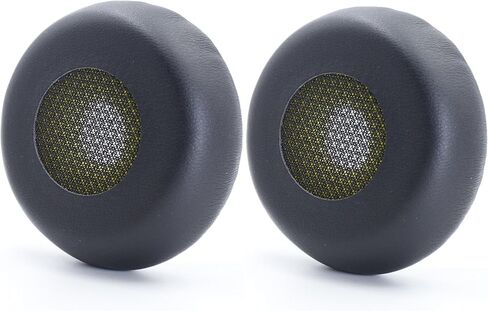 وسائد أذن بديلة متوافقة مع سماعات Jabra Evolve 75 75+ 75 UC/75 MS من الجلد البروتيني الناعم مع وسادات أذن بديلة من إسفنج الذاكرة لملحقات الإصلاح - أسود in Saudi Arabia