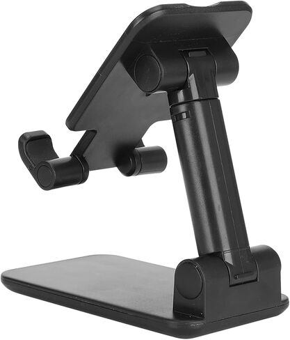 حامل الهاتف المحمول سطح المكتب قابل للتعديل للهواتف الذكية اللوحية، تصميم مريح وخفيف الوزن قابل للطي in Kuwait