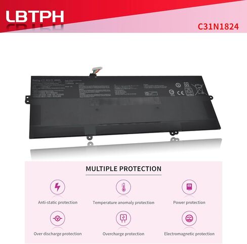 C31N1824 Battery Replacement for Asus Chromebook Flip C434 C434TA C434TA-DS384T C434TA-DSM4T 0B200-03290000 11.55V 4160mAh in Saudi Arabia