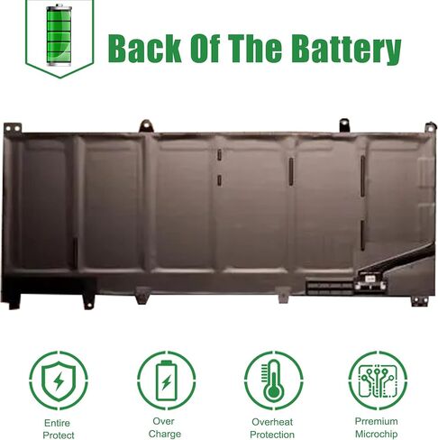 VG661 80.5Wh Laptop Battery Replacement for Alienware X14 R1 R2 Series Notebook GD3C9 0GD3C9 V4N84 0V4N84 Black 11.4V 6709mAh in Saudi Arabia