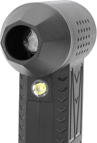 Air Duster Rechargeable, 130000RPM 3 Gear Adjustable Electric Dust Blower with Magnetic Nozzle LED Light for Outdoor Home in Saudi Arabia
