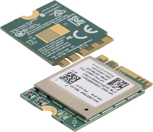 Yosoo Health Gear WiFi 6E Ngw بطاقة لاسلكية، Rtl8822Ce M.2 Ngff WiFi 6E كمبيوتر محمول e، بطاقة M.2 WiFi مع 5.3 لنطاق الكمبيوتر المحمول 5400 ميجابت في الثانية زمن وصول منخفض للغاية in Saudi Arabia