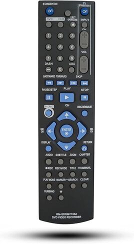 Replacement Remote Control for JVC RM-SDRMV150A DR-MV150B RM-SDRMV79A RM-SDRMV80A DRMV80B DVD HDD Video Recorder in Saudi Arabia